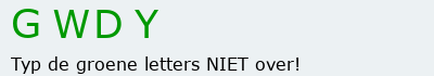 Bevestigingscode