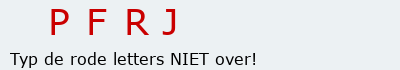 Bevestigingscode