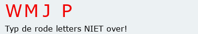 Bevestigingscode
