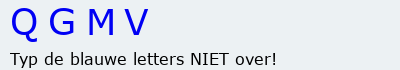Bevestigingscode