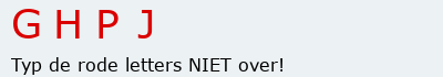 Bevestigingscode