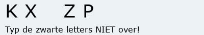 Bevestigingscode