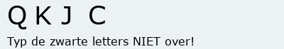 Bevestigingscode