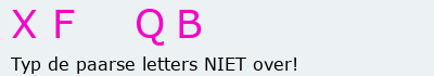 Bevestigingscode