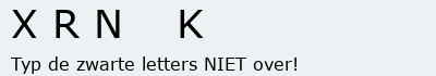 Bevestigingscode