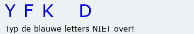 Bevestigingscode