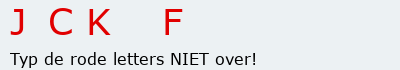 Bevestigingscode
