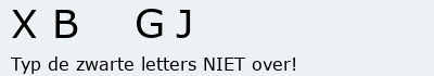 Bevestigingscode