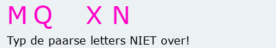 Bevestigingscode
