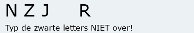 Bevestigingscode
