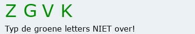 Bevestigingscode