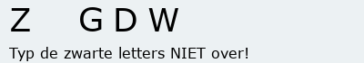 Bevestigingscode