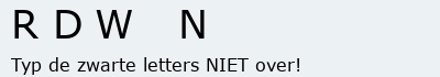 Bevestigingscode