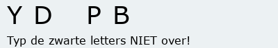 Bevestigingscode