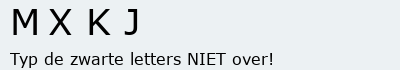 Bevestigingscode