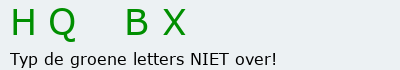 Bevestigingscode