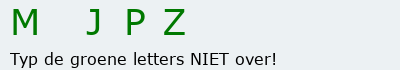 Bevestigingscode