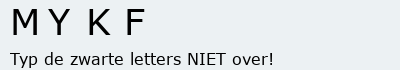 Bevestigingscode