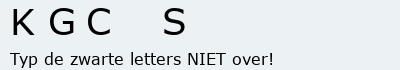 Bevestigingscode