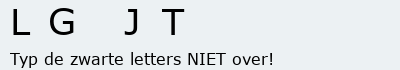 Bevestigingscode