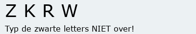 Bevestigingscode