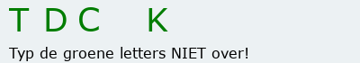 Bevestigingscode