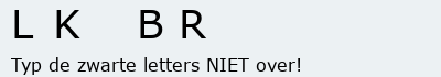 Bevestigingscode