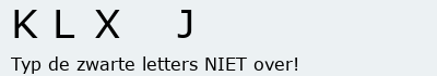 Bevestigingscode
