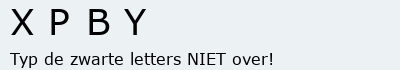 Bevestigingscode