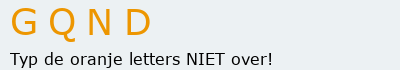 Bevestigingscode