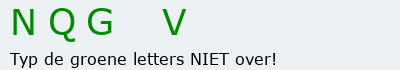 Bevestigingscode