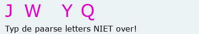 Bevestigingscode