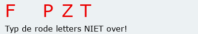 Bevestigingscode