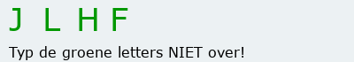 Bevestigingscode