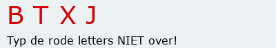 Bevestigingscode