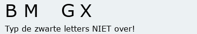 Bevestigingscode