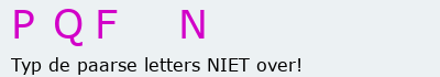 Bevestigingscode