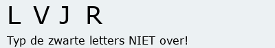 Bevestigingscode