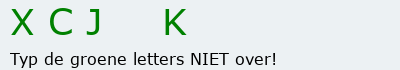 Bevestigingscode