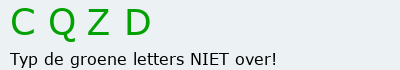 Bevestigingscode