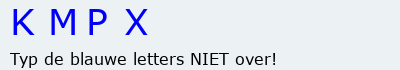 Bevestigingscode