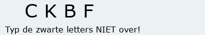 Bevestigingscode