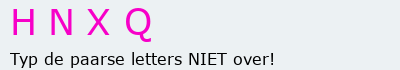 Bevestigingscode