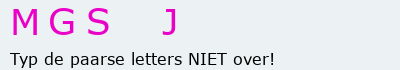 Bevestigingscode