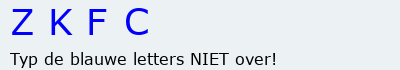 Bevestigingscode