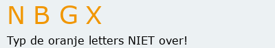 Bevestigingscode