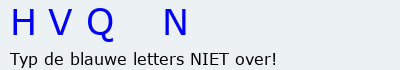 Bevestigingscode