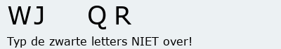 Bevestigingscode