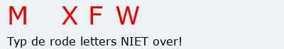 Bevestigingscode
