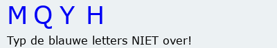 Bevestigingscode